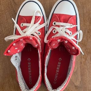 Red Converse All Stars
